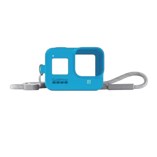 GoPro Sleeve + Lanyard (HERO8 Black) Bluebird