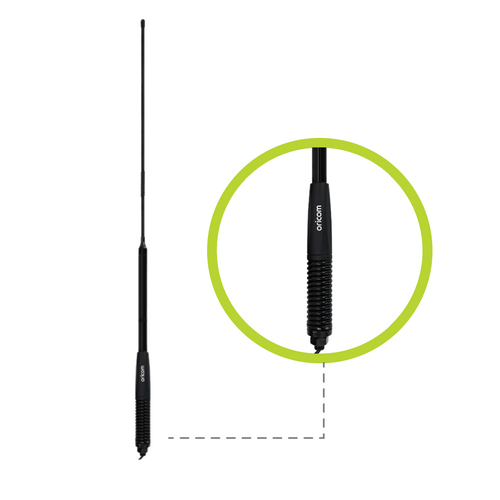 Oricom 2-in-1 All-Terrain UHF CB Antenna for low/high gain (3dbi/6.5dbi) (ANU1106)