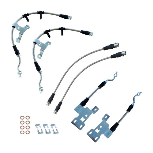 Ati Extended Braided Brake Line Kit - Ford Py Next Gen Ranger/Volkswagen Amarok 2022-Current