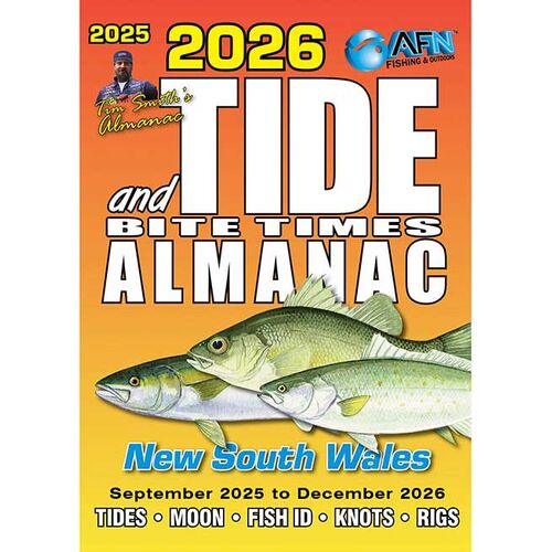 Australian Fishing Network 2026 NSW Tide & Bite Time Guide