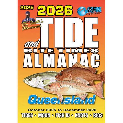 Australian Fishing Network 2026 QLD Tide & Bite Time Guide