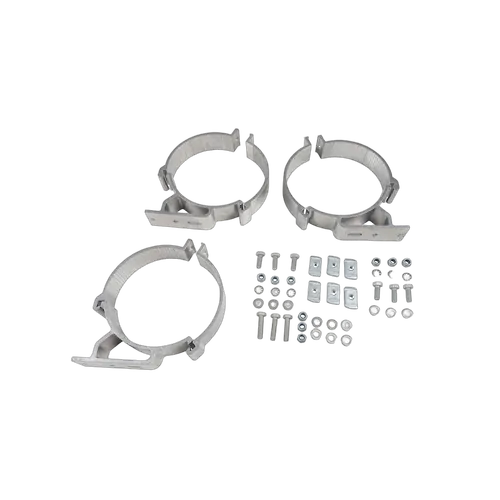 Rhino-Rack 150mm Conduit Clamps (X3)