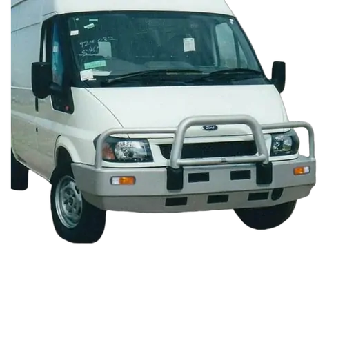 ECB Big Tube Bar to Suit Ford Transit VH VJ 08/2000-08/2006 Black Ripple