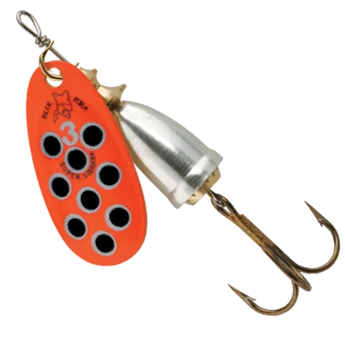 Blue Fox Vibrax Hot Pepper 1mm 4g - Red/ Black