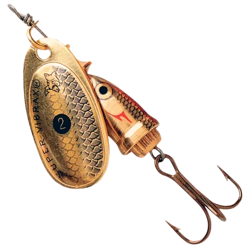 Blue Fox Vibrax Shad 2mm 6g - Gold