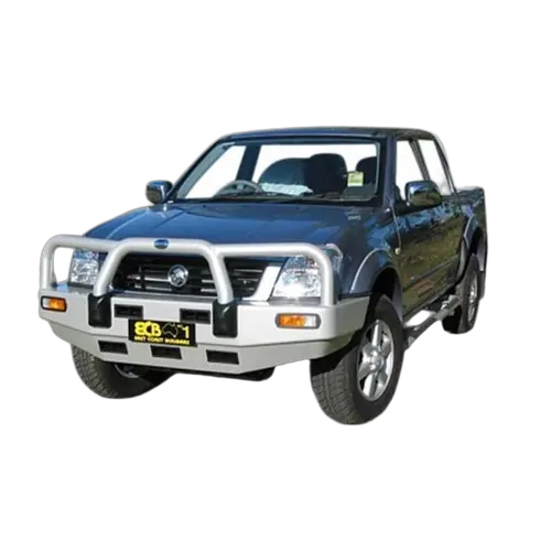 ECB Big Tube Bar to Suit Holden Rodeo RA DX/LX Flares 03/03 to 12/06 Polished