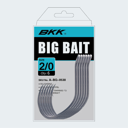 BKK Big Bait Hook - 6/0 - 5 Per Pack