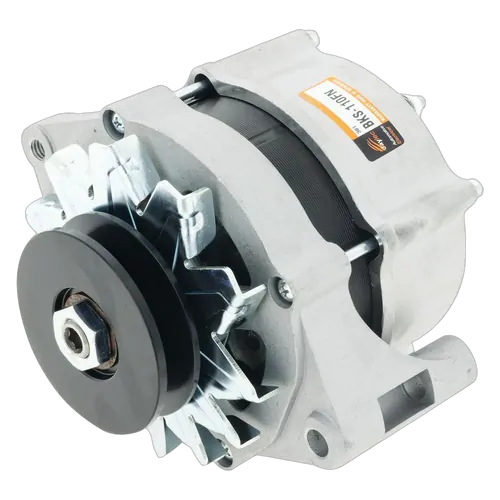 Alternator 12V 110A, Ford Xp-Xf 6 & 8 Cyl, Natural Finish Black Series Performance