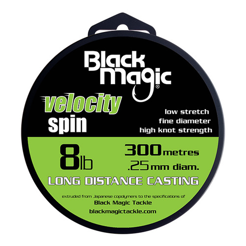 Black Magic Velocity Spin 6LB -300M