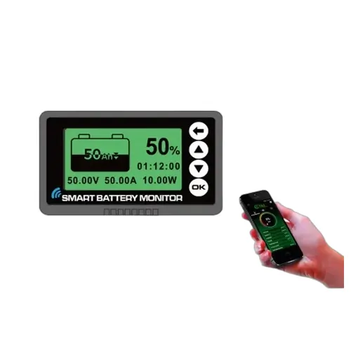 Battery Monitor | Bluetooth - Rectangle 500A