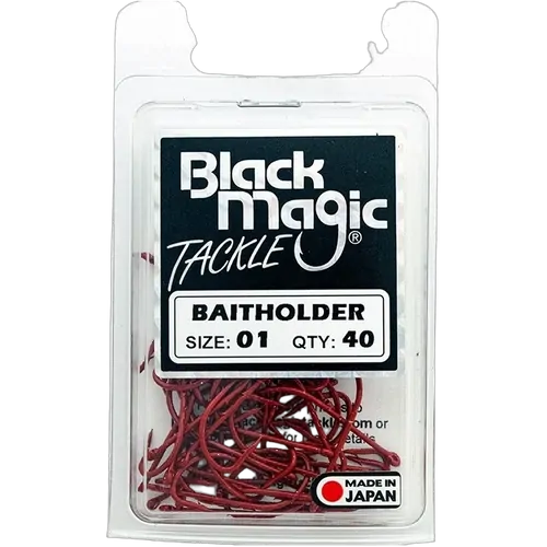 Black Magic Baitholder 01 Hooks Economy Pack (40)