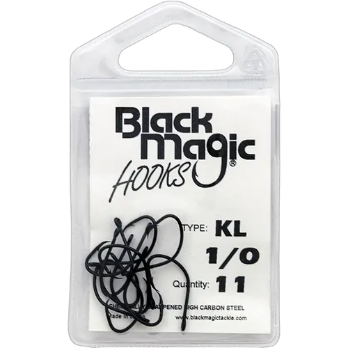 Black Magic KL #1/0 Hook Smalll Pack (11)