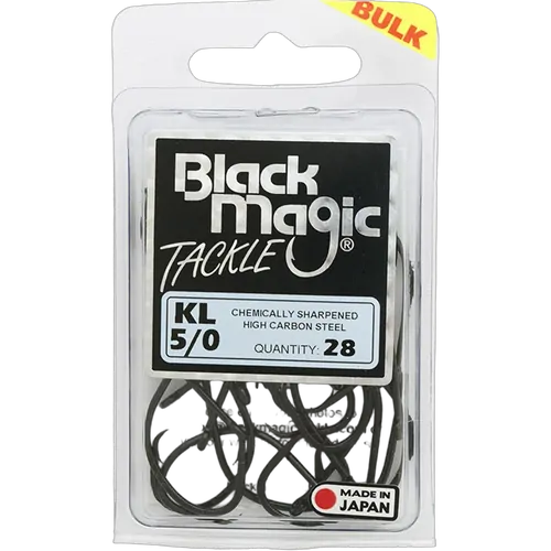 Black Magic KL #5/0 Hook Large Bulk Pack (28)