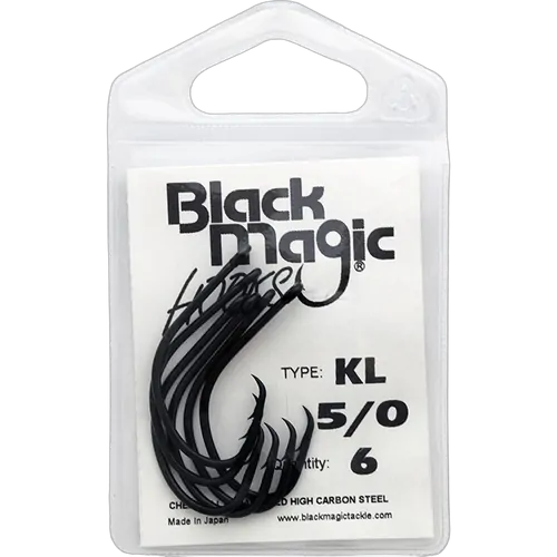 Black Magic KL #5/0 Hook Smalll Pack (6)