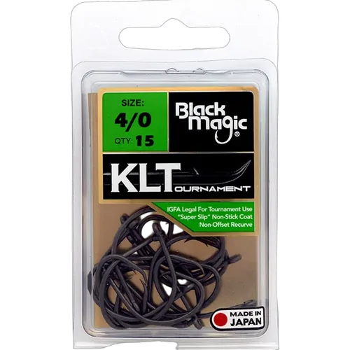 Black Magic KLT 4/0 Hook Economy Pack (15)