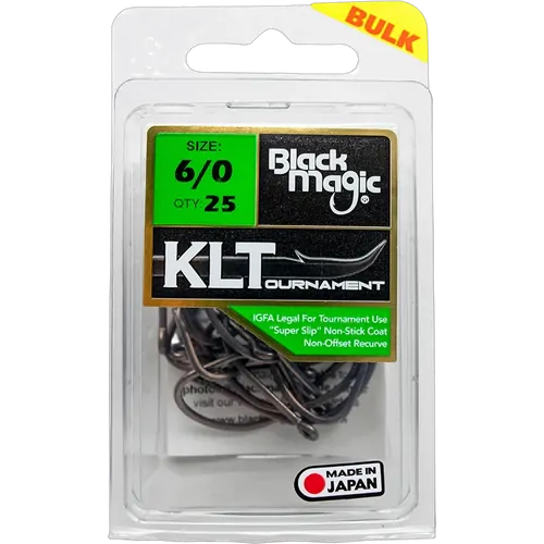Black Magic KLT 6/0 Hook Value Pack (25)