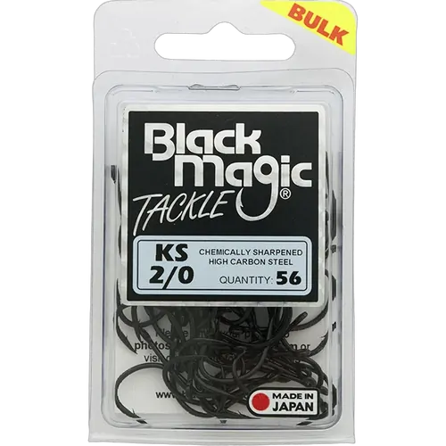 Black Magic KS 2/0 Hook Large Bulk Pack (56)