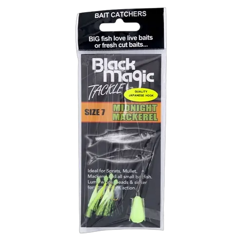 Black Magic Sabiki Midnight Mackerel #7