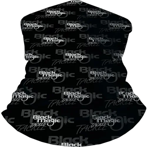 Black Magic Neck Gaiter Black