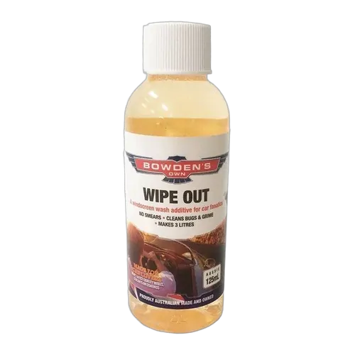 Bowden's Own Wipeout Windscreen Additive Mini Me 125ml