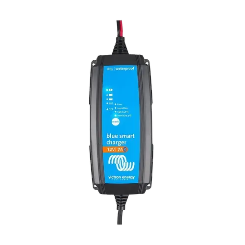 Blue Smart Battery Charger 12V 7A Ip65 With Bluetooth