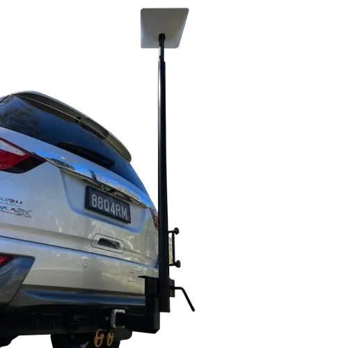 BBQ ARM Telescopic Starlink RV Pole Black