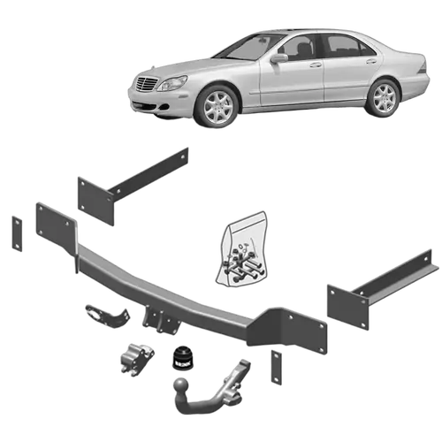 Brink Towbar to suit MERCEDES-BENZ S-CLASS (10/1998 - 02/2006)