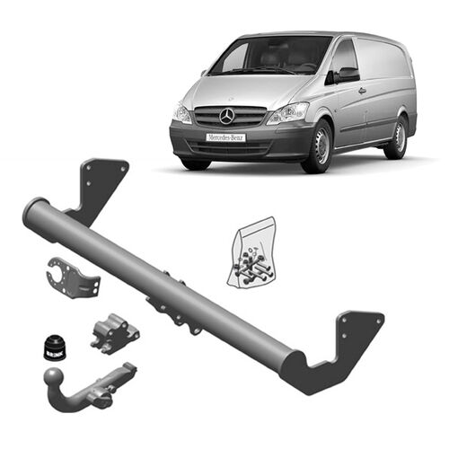 Brink Towbar European for MERCEDES-BENZ Vito (01/2005 - 09/2014), Valente (01/2005 - 09/2014), MERCEDES-BENZ Vito / Mixto (01/2005 - 09/2014), Vito (0