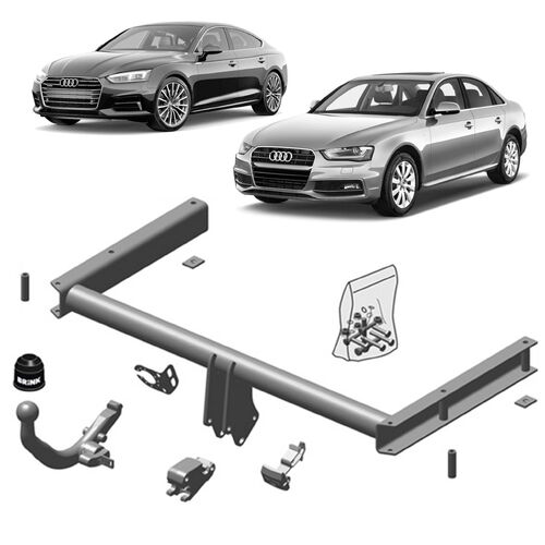 Brink Towbar European for Audi A5 (09/2009 - 01/2017), Audi A5 (03/2009 - 01/2017), Audi A4 (11/2007 - 12/2015), Audi A4 (11/2007 - 12/2015), Audi A5