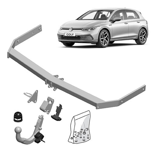 Brink Towbar European for Audi A3 (07/2008 - 08/2012), Volkswagen Golf (10/2008 - on), Volkswagen Golf (02/2009 - 07/2010)