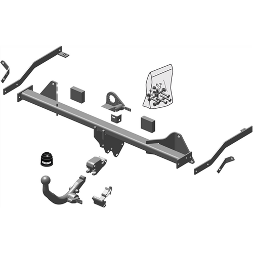 Brink Towbar European for Fiat Doblo (02/2010 - on)