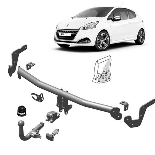 Brink Towbar European for Peugeot 208 (03/2012 - 10/2019)
