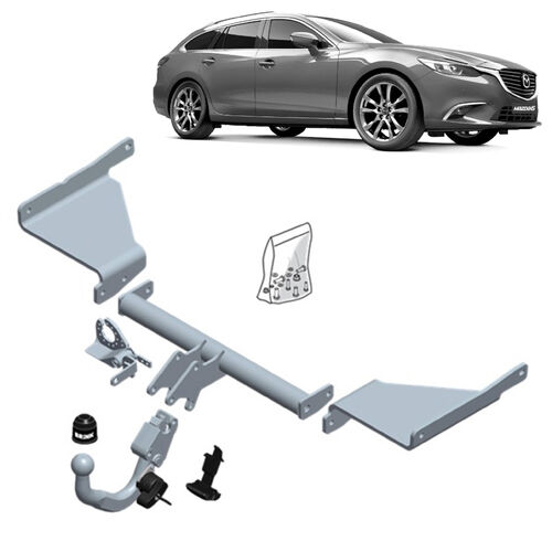 Brink Towbar European for Mazda 6 (08/2012 - 06/2018), Mazda 6 (12/2012 - 06/2018)