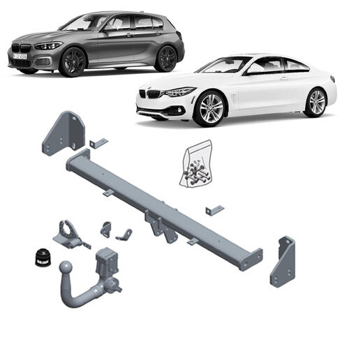 Brink Towbar for BMW 4 (03/2014 - 03/2020), BMW X1 (11/2014 - 12/2022), BMW 3 (07/2012 - 06/2019), BMW 1 F21 (12/2011 - 12/2019), BMW 4 (07/2013 - 05/