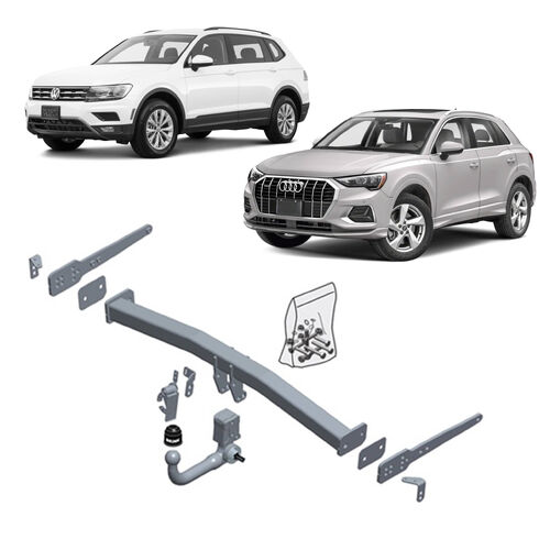 Brink Towbar European for Volkswagen Tiguan (01/2016 - on), Volkswagen Tiguan (09/2007 - 12/2015), Volkswagen Tiguan Allspace (03/2017 - on), Audi Q3