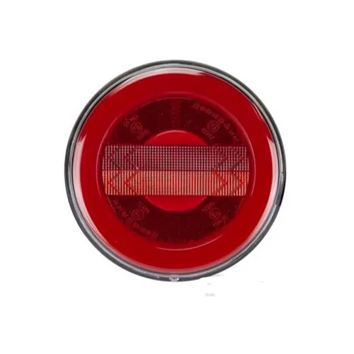 LED Rear Combination Lamp 10-30V Stop/Tail/Ind/Ref Surface Mount 122mm Glow Tech