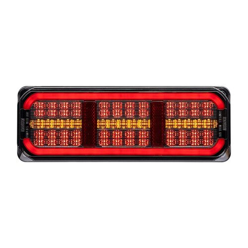 Roadvision LED Rear Combination Lamp 10-30V Stop/Tail/Ind/Ref 280x100mm