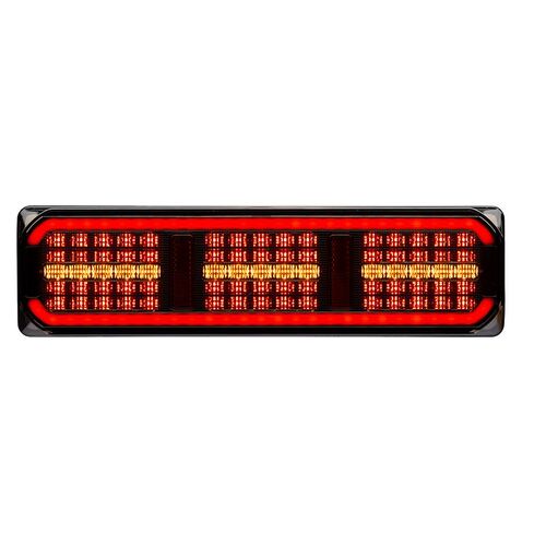 Roadvision LED Rear Combination Lamp 10-30V Stop/Tail/Ind/Ref Glowtech Tail 390x105x39mm