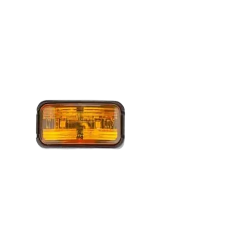 Roadvision Clearance Light LED Amber BR7 Series 10-30V 50x25mm Amber Lens Self Adhesive Mount 0.5m Cable Twin Pack
