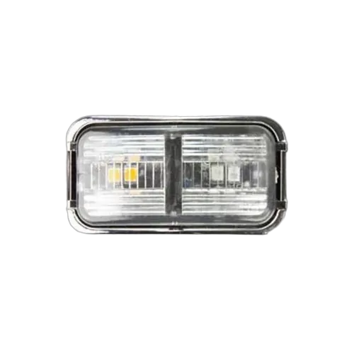 Roadvision Clearance Light LED Red/Amber BR7 Series 10-30V 50x25mm Clear Lens Fixed Mount 0.5m Cable