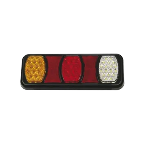 Roadvision LED Rear Combination Lamp BR80 Series 10-30V Stop/Tail/Ind/Rev IP67 288 x 107mm Triple Pod Surface Mount Blister Pack