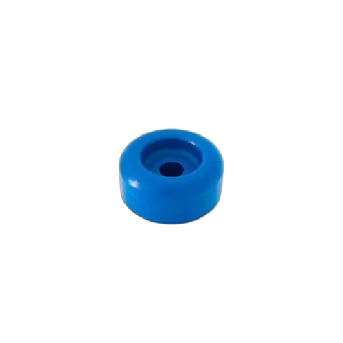 3" Buffer End Cap Blue (Single)