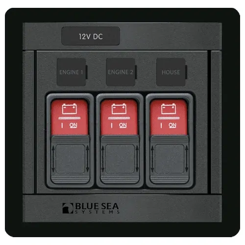 Blue Sea Systems Panel 360- Ctrl M-M-M Sol/Rbs