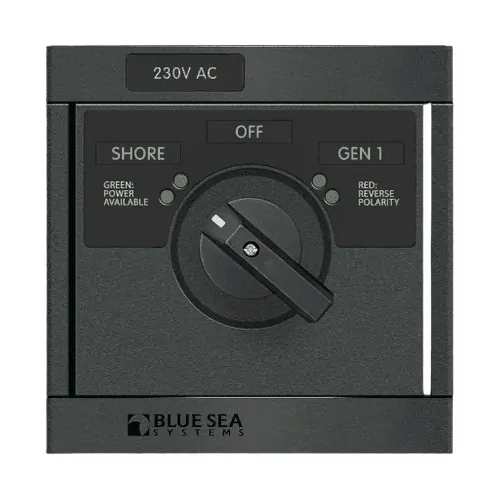 Blue Sea Systems Panel 360 Rotary 230V 30A Off+2 Sources