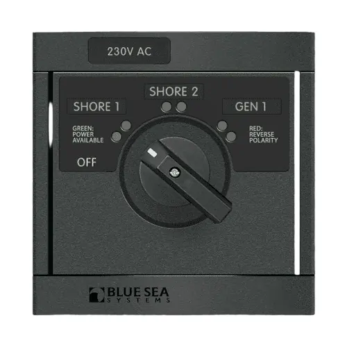Blue Sea Systems Panel 360 Rotary 230V 30A Off+3 Sources