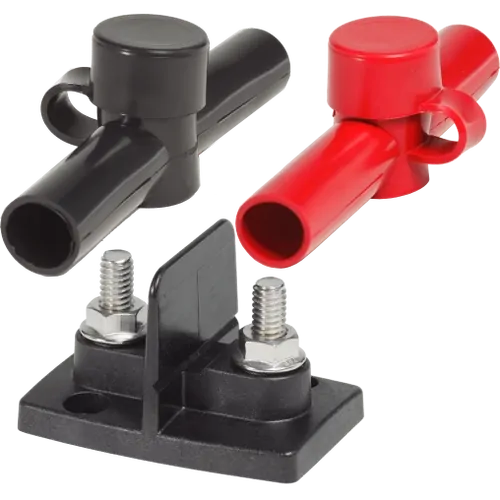 Power Post Dual 5/16 w/Insulators