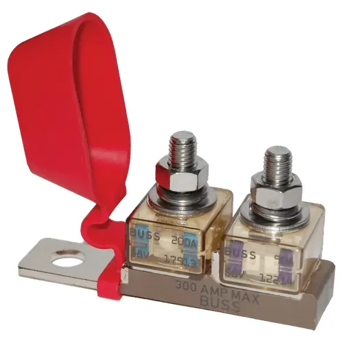 Blue Sea Systems Dual Mrbf Terminal Fuse Block - 30 To 300A