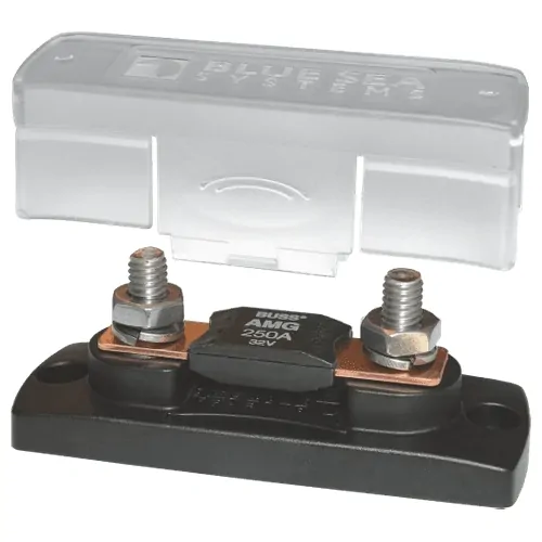 Blue Sea Systems Mega / Amg Fuse Block - 100-300A With Cover