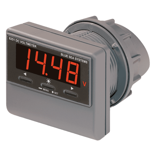 Blue Sea Systems Meter Digital Dc Voltage W/Alarm