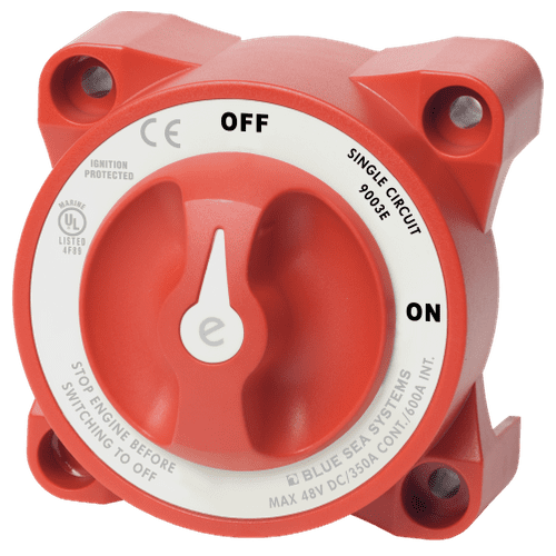 Blue Sea Systems E-Series On Off Battery Switch